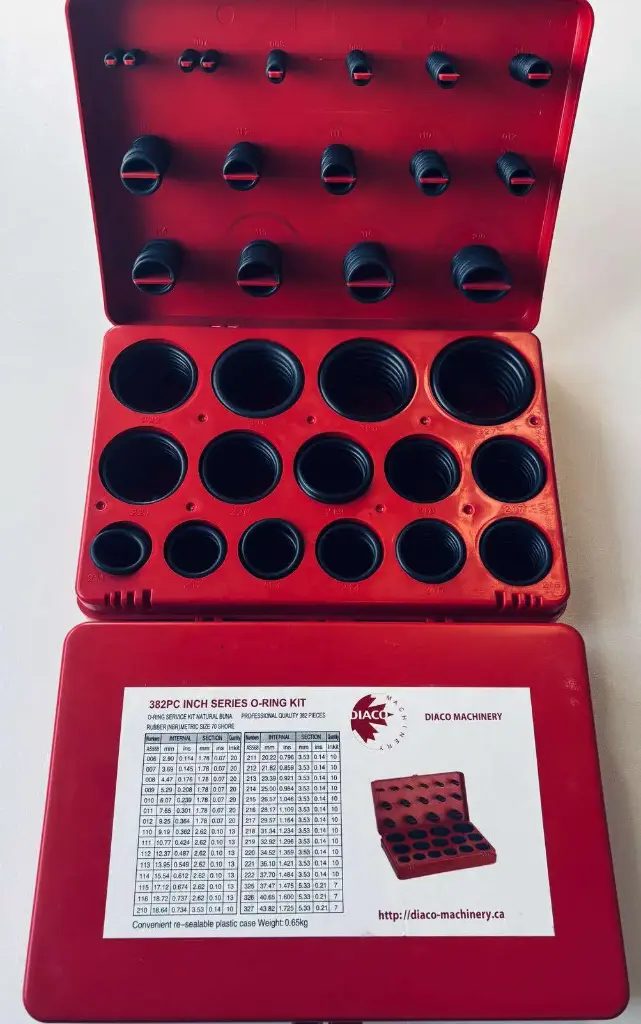 382PCS INCH O-RING KIT